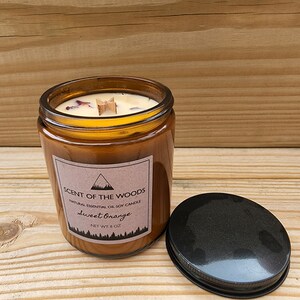 8oz Essential Oil, Soy Wax Candle