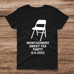 Montgomery Sweet Tea Folding Chair, Montgomery Brawl, Alabama Brawl, Riverboat Brawl, Riverboat Fight, FAAFO, Montgomery, Riverfront Brawl