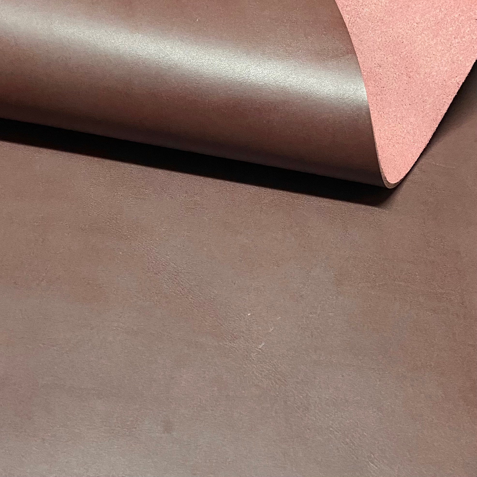 WINE BORDEAUX rough thick Italian Calfskin Calf cow cowhide upholstery  leather skin hide skins hides 6-9sqf 1.3mm #A6756