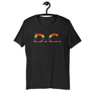 Washington D.C. Rainbow Pride T-Shirt