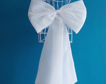 Organza bow detachable, Removable Organza bow, Wedding dress bow, Ivory bow, Organza Bow, Bespoke/Made to Order