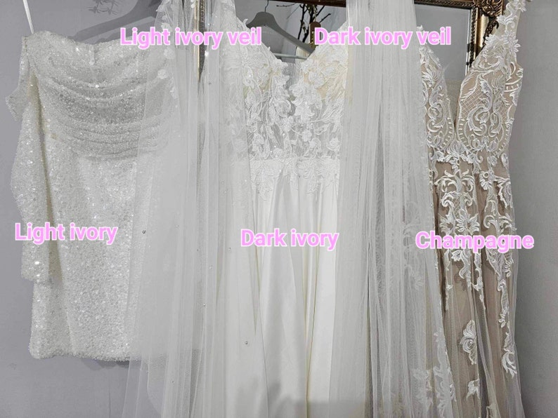 Bridal Sleeves, Detachable Wedding Dress Straps, Detachable Bridal Straps, Off-shoulder Sleeves, Detachable Bridal Sleeves, Tulle Sleeves image 9
