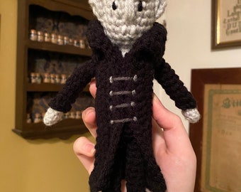 Handmade Crochet Nosferatu Doll
