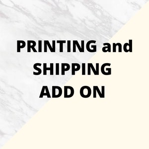 Print then ship printable items