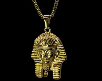 Collana In Argento Sterling Con Tutankhamon: Ciondolo Egiziano In Smalto Lapislazzuli - Italia - Foto 7