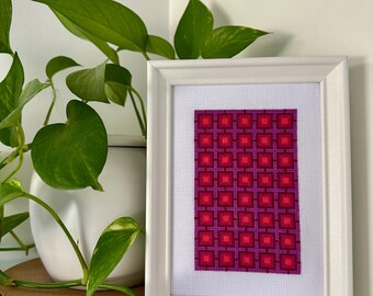 Sunset Shui – Digital Cross Stitch Pattern – Instant Downloadable PDF