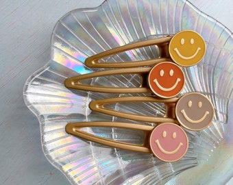 Smile Face Hair Clips, Cute Hair Clips, Lovely Hairpin, Korean Hairpin , Hairpin, Hair Accessories