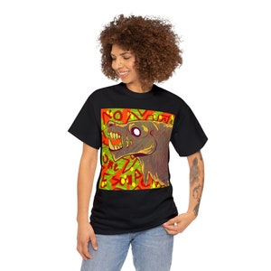 Otherworldly fantasy creature, &quot;Bernard&quot;, original creature, Unisex Heavy Cotton Tee