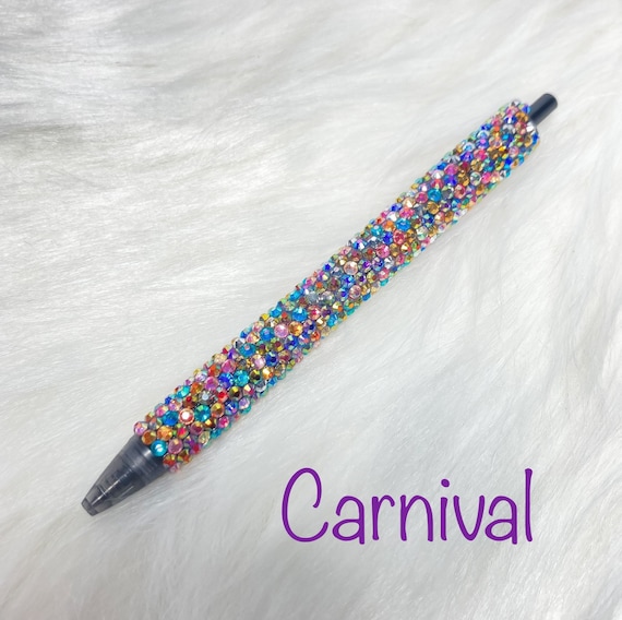 Multi-color Rhinestone Gel Pen Bedazzled Rhinestone Bling Pen