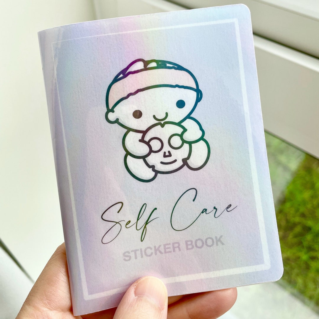 Self Care Sticker Book - Cute Doodles Journal Planner Stickers SB10004 ...