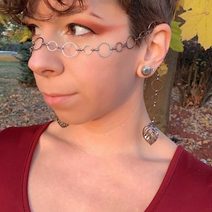 Face chain jewelry / Face Jewelry / Accessories /Chain / Fashion / Body Jewelry / Festival / Boho / Costume / Style / Design