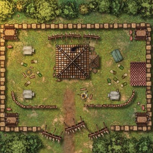 Encampment Encounter Battle Maps-bundel