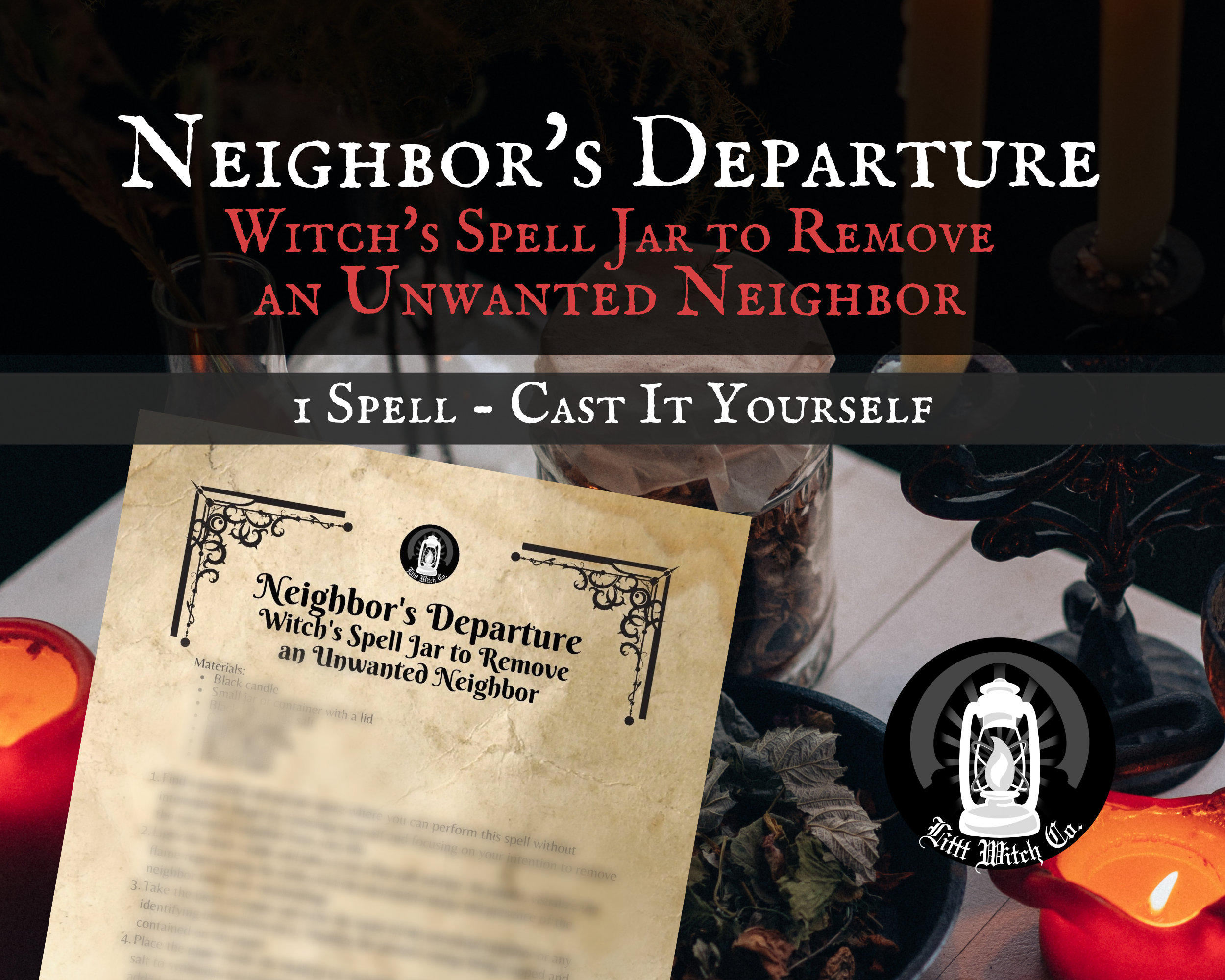 Spell to Remove Unwanted Neighbor Get Rid of Neighbor Witch Spell to