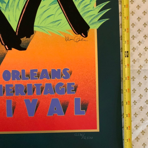1988 New Orleans Jazz Fest Poster