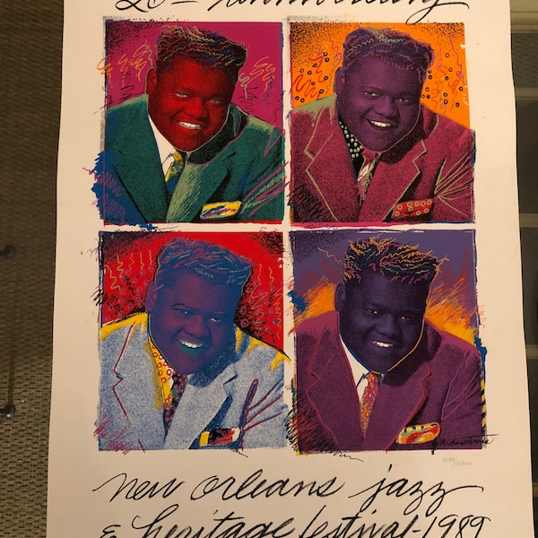 Vintage New Orleans Jazz Poster