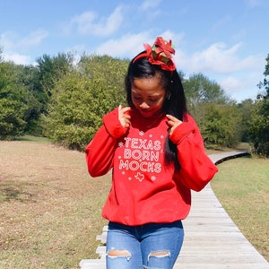 Christmas Mockup| Gildan Red Sweatshirt Mockup | Red Sweatshirt Model | Red Gildan Sweatshirt Mockup | Red Sweatshirt model mockup |  G18000