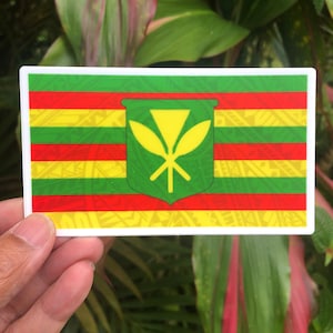 Hawaiian Kingdom flag polynesian tattoo tribal design