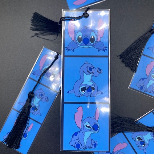 Disney Stitch Bookmark Filmstrip Prints Etsy