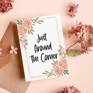 JW Gifts, carte de sympathie à imprimer - Floral - Il appellera