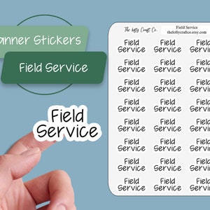 JW Planner Stickers, Field Service - Cute Gifts for Jehovah&#39;s Witnesses - Pioneer, Service, Regional Convention, Memorial, Circuit Assembly