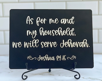 JW Gifts, Metal Sign for Jehovah's Witnesses