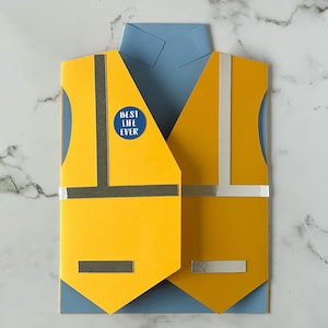 Cadeau JW, carte de voeux LDC pour Témoins de Jéhovah - RDC, construction de salle, Bethel, soirée d'adieu - Meilleure vie de tous les temps - Gilet de sécurité haute visibilité