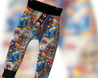 spidey, joggers, toddler boys pants