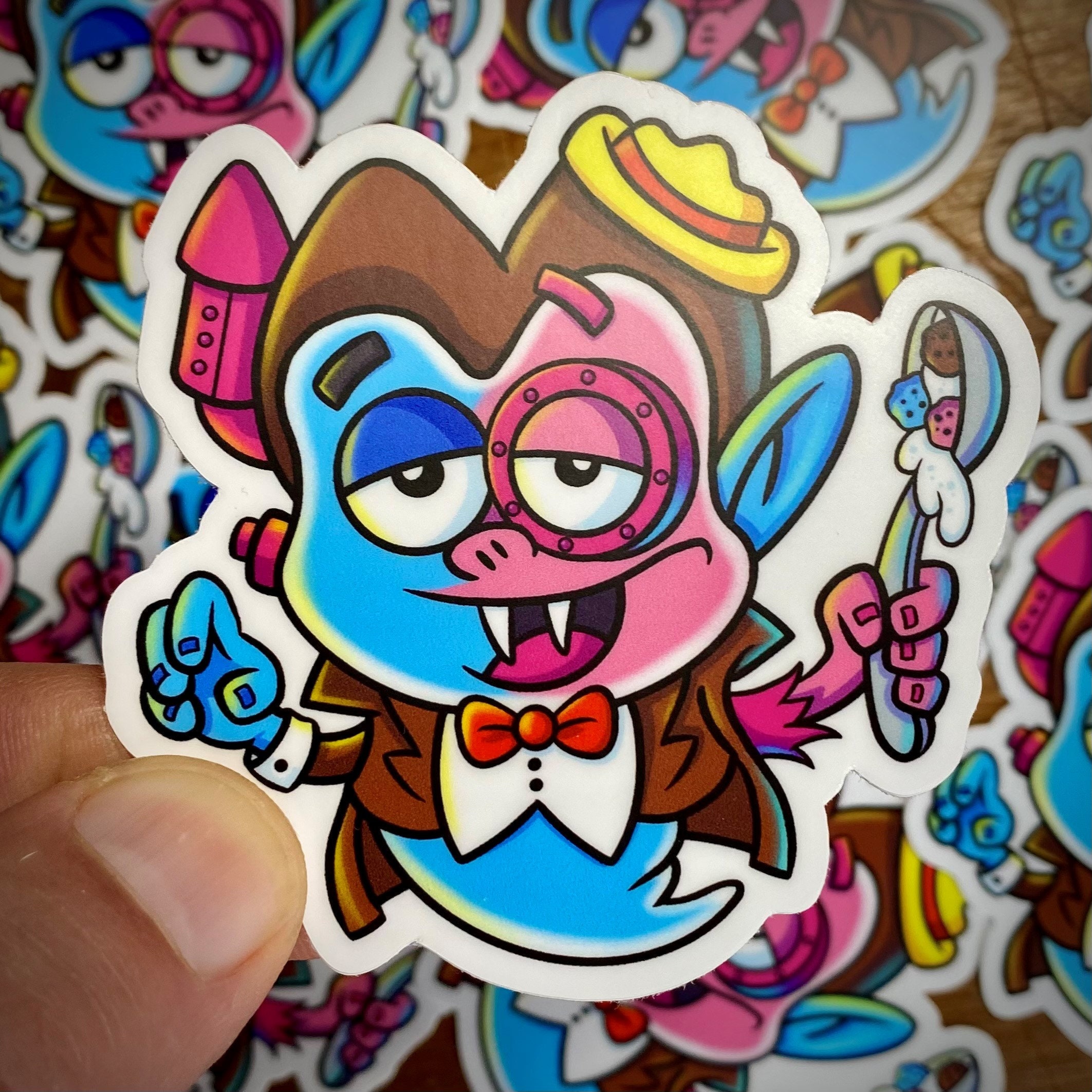 Count Franken Boo Sticker / Cereal Monster Sticker / Count Chocula ...