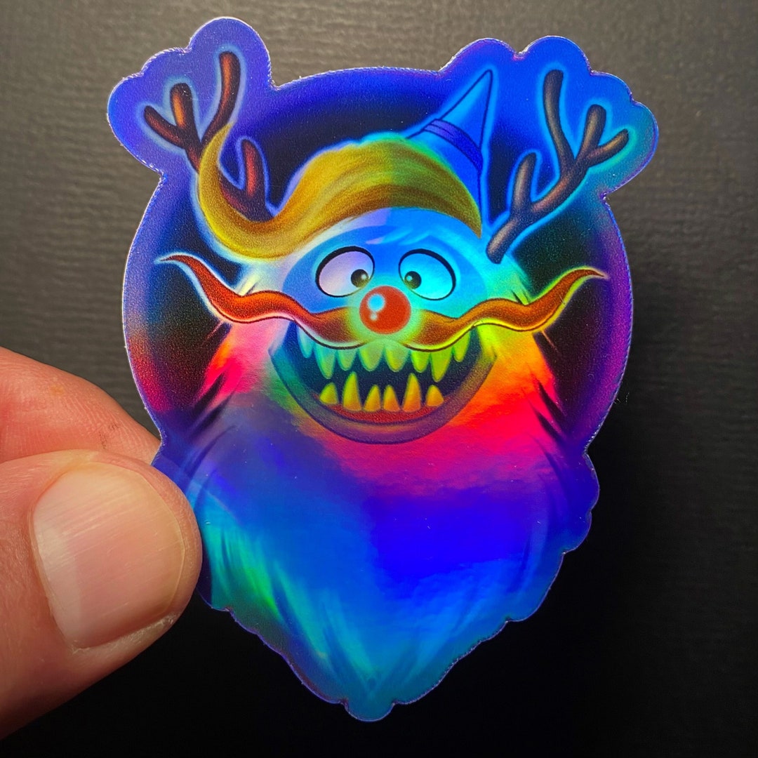 The MISFIT Abominable Snowman Sticker / Rudolph Sticker / Yukon ...
