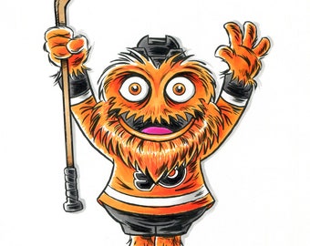 Gritty Art Print