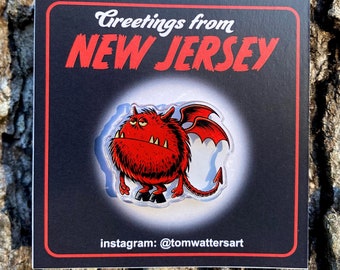 JERSEY DEVIL Acrylic Pin