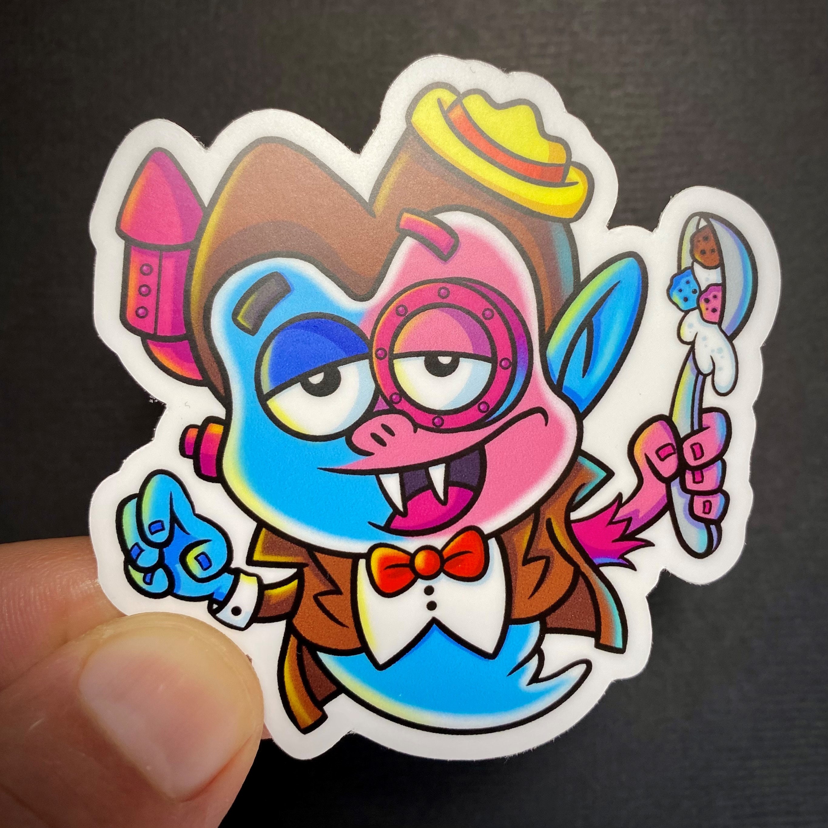 Count Franken Boo Sticker / Cereal Monster Sticker / Count Chocula ...