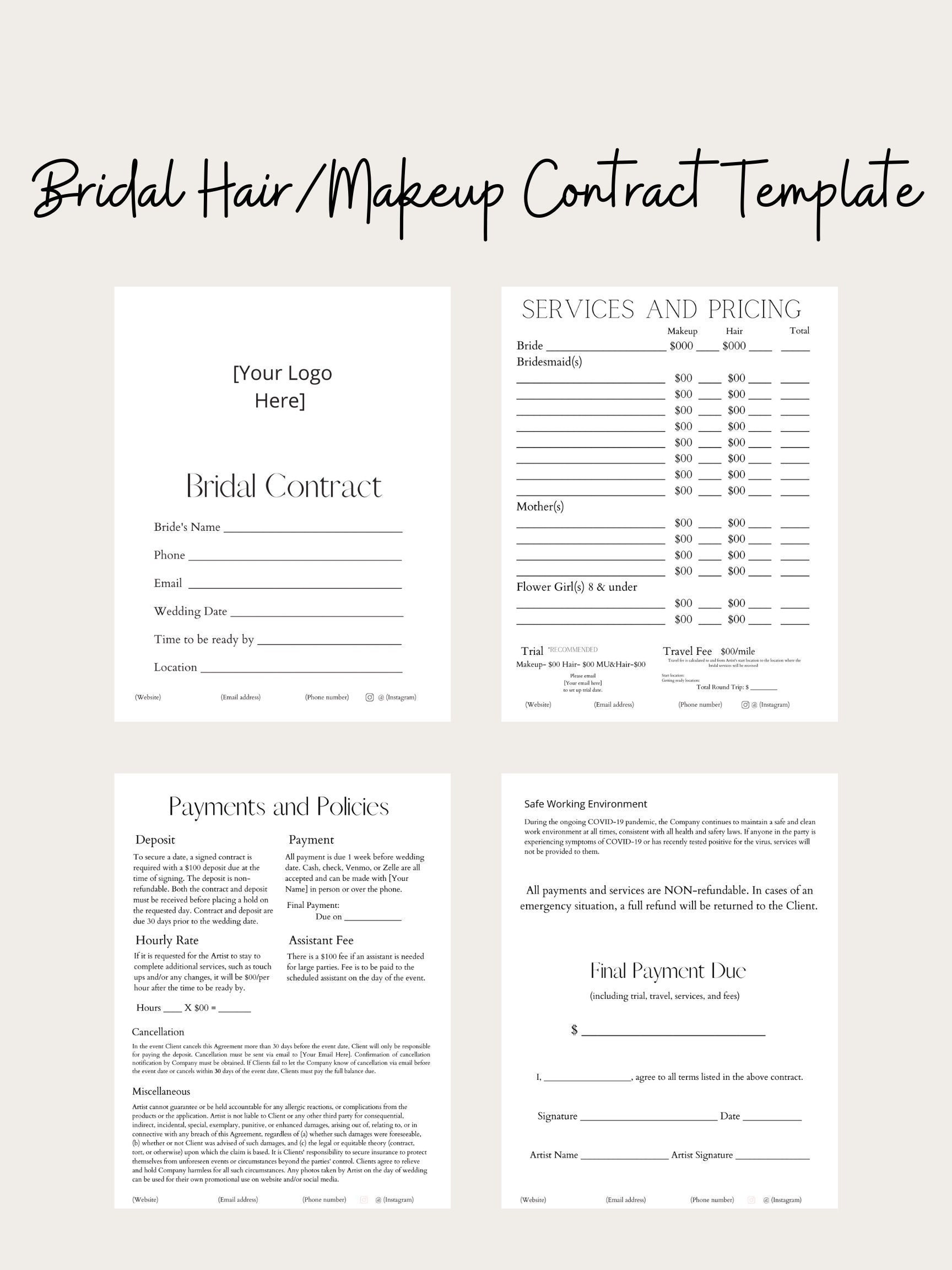 bridal-hair-contract-template-ubicaciondepersonas-cdmx-gob-mx