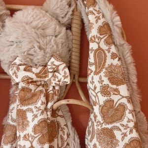 Soft blanket / soft blanket in taupe fur - Shanaya Caramel