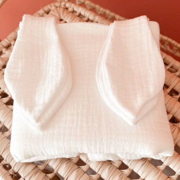 Comforter range / Storage bag in double cotton gauze Oeko-tex certified