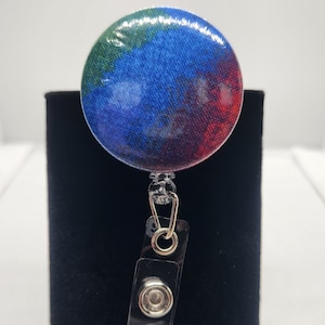 Badge Reel- Tie Dye
