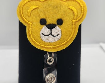 Badge Reel- Teddy Bear