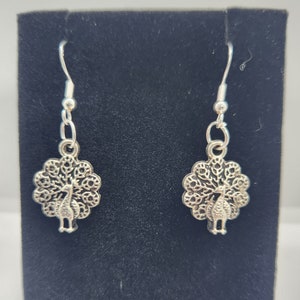 Peacock Earrings