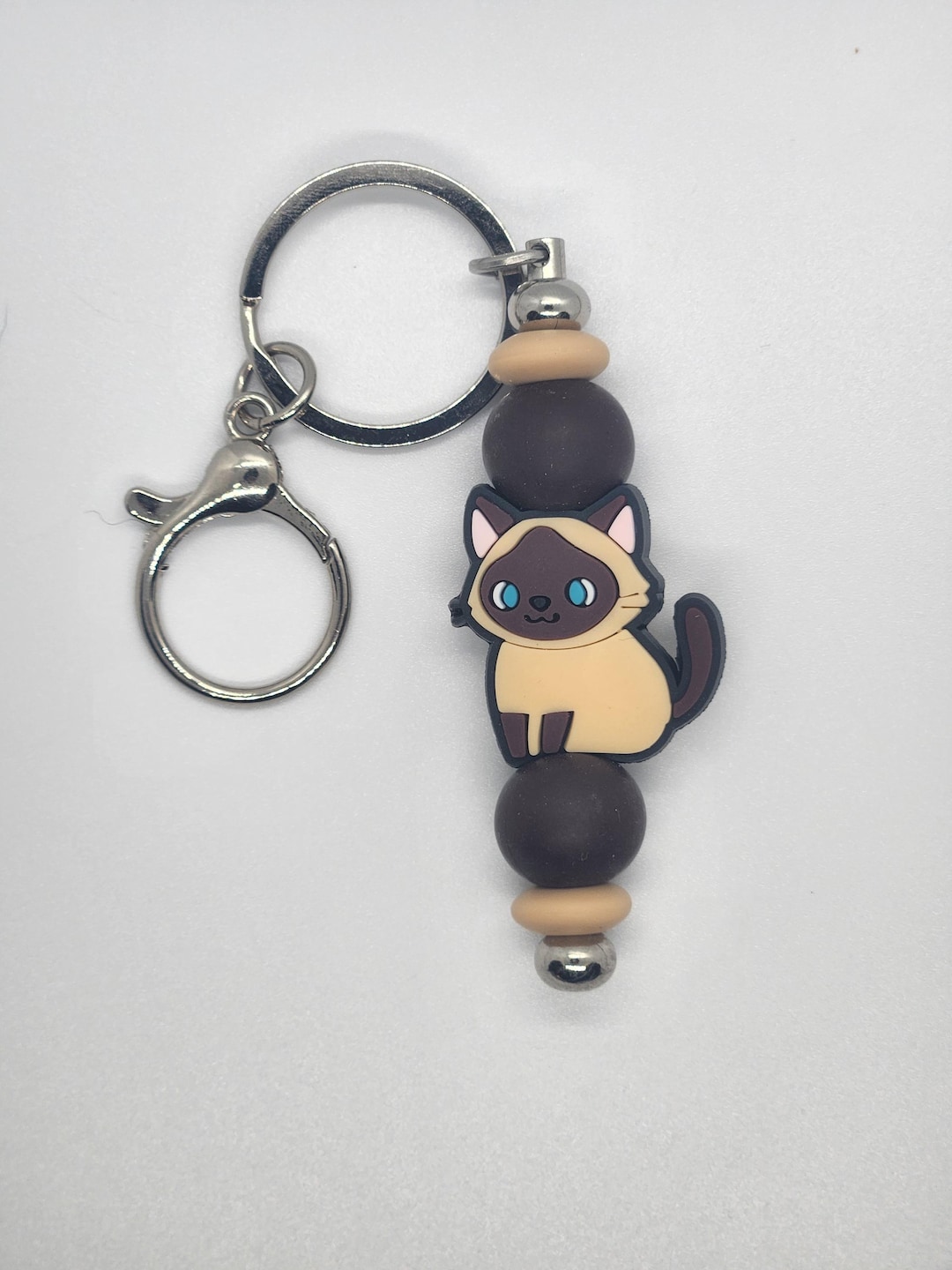Siamese Cat Keychain Etsy siamese-cat-keychain-etsy