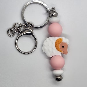 Custom Sheep Keychain