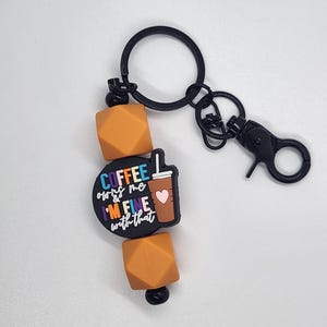 Custom Coffee Keychain
