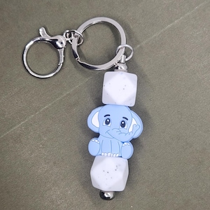 Custom Elephant Keychain