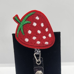 Strawberry Badge Reel