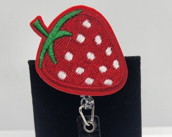 Strawberry Badge Reel