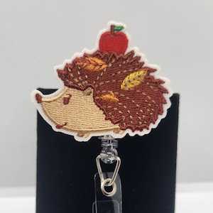 Hedgehog Badge Reel