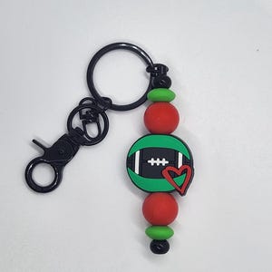 Custom Football Keychain