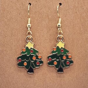 Christmas Tree Earrings