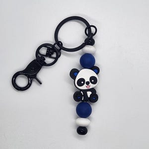Custom Panda Keychain