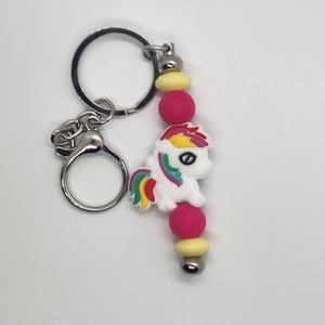 Custom Unicorn Keychain