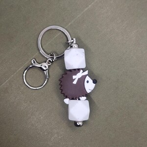 Custom Porcupine Keychain